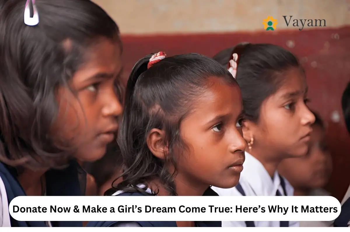 A group of young girls engaged in learning together in a classroom, highlighting the importance of education for girls.