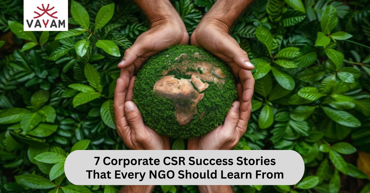 Explore 7 success stories showcasing corporate CSR efforts that can inspire NGOs in their missions and strategies.