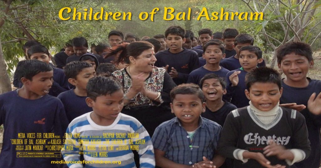 A group of children from Bal Ashram engaged in school programs, highlighting the journey of child labour survivors.