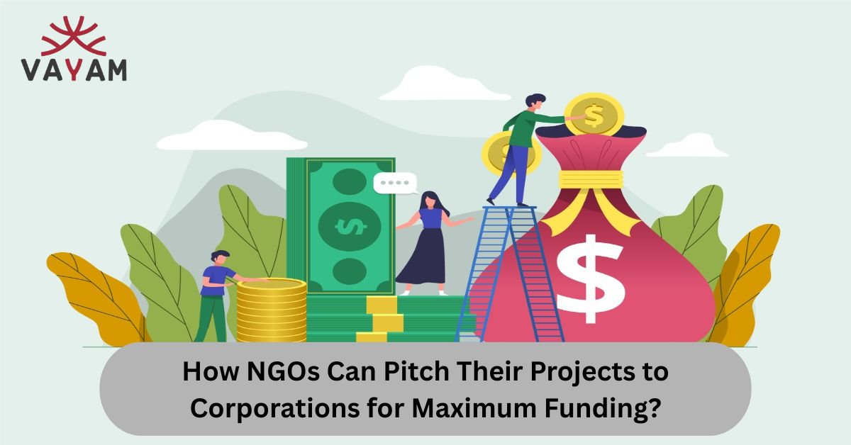 People keeping the funding money for the NGO in a money bag for their projects.